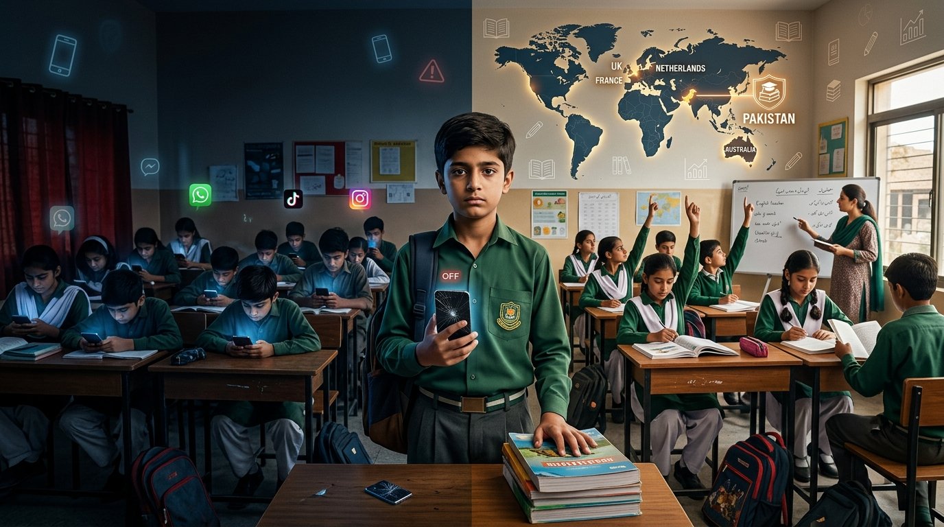 WORLDWIDE SCHOOL SMARTPHONE BANS: Pakistan’s $50B Education Crisis Exposed