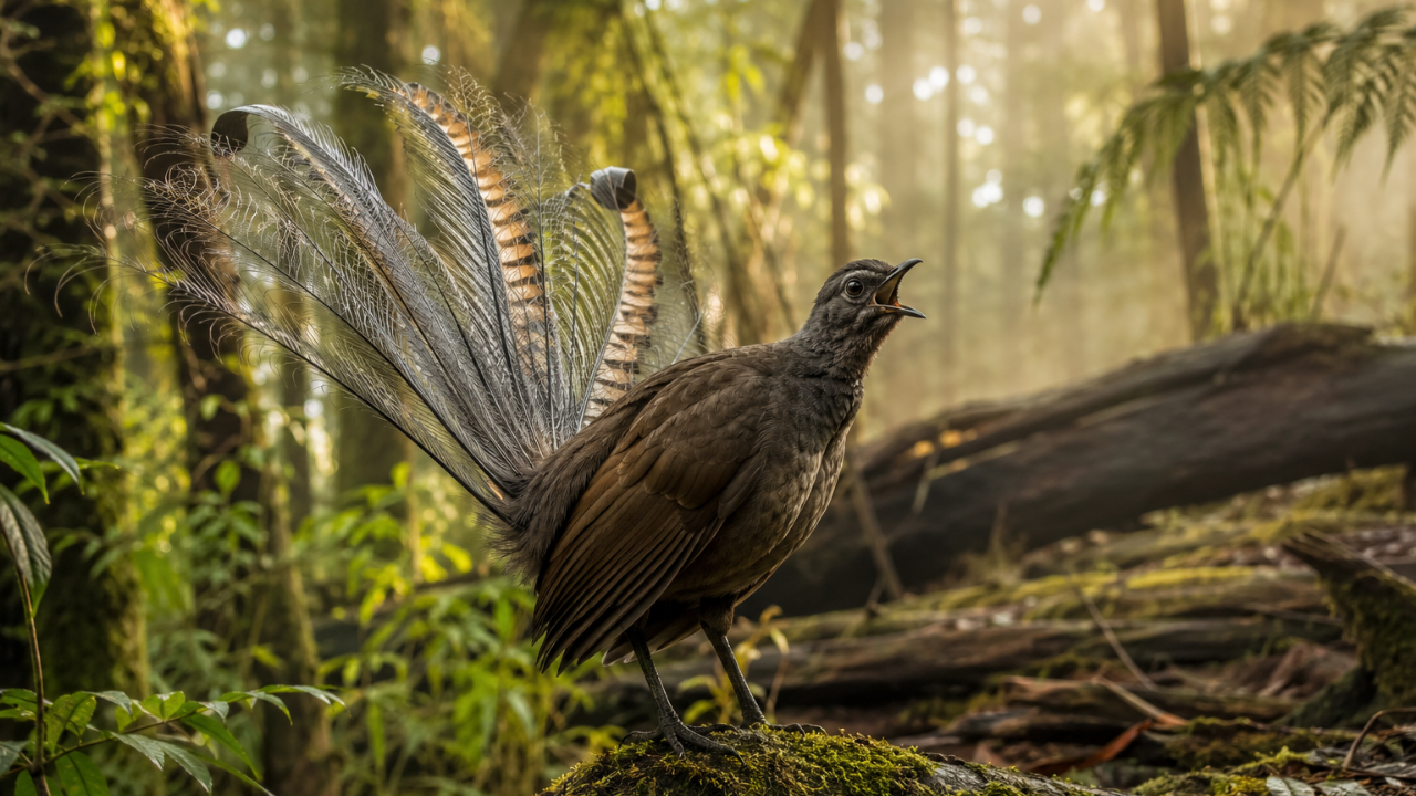 Lyrebird mimicry